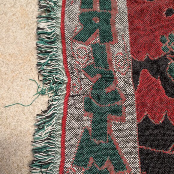 Disney & Co. Mickey & Friends Merry Christmas Caroling Cotton Throw Blanket - Picture 10 of 15